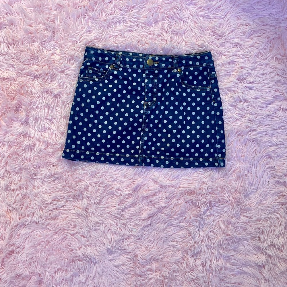 Faded Glory Girls' Polka dot Mini Skirt